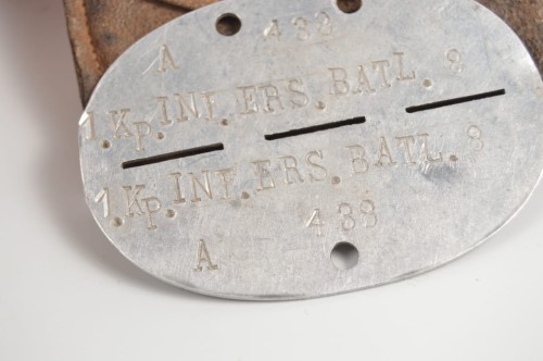 Erkennungsmarke 1 Kp. INF. ERS. BATL. 8
