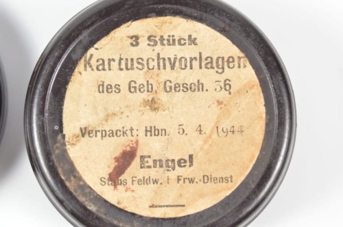 Kartuschen Vorladung