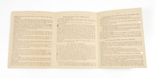 Pflege u. Behandlung der Waffen