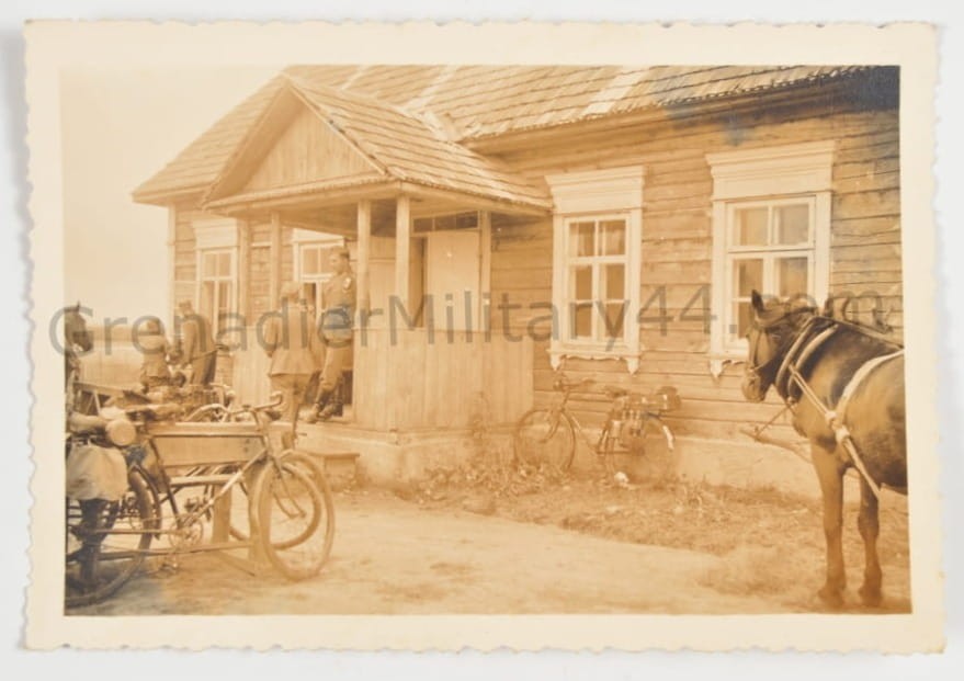 ZDJĘCIE FRONT WSCHODNI TRUPPENFAHRRAD