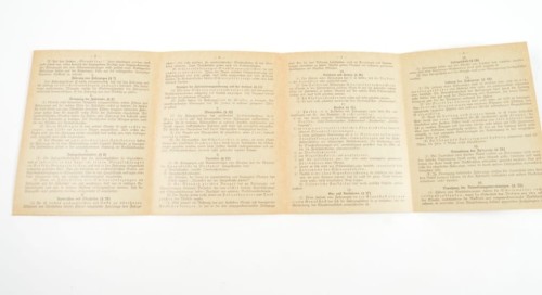 Ausbildungstafeln für die Kraftfahrkampftruppe