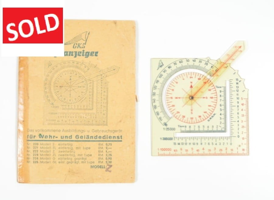 LINIJKA GKS PLANZEIGER WRAZ Z INSTRUKCJĄ