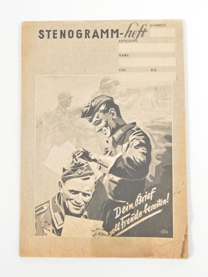 ZESZYT/ STENOGRAM WOJSKOWY