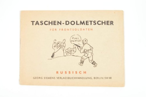 TASCHEN-DOLMETSCHER FÜR FRONTSOLDATEN