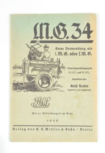 M.G. 34. Seine Verwendung als. l.M.G. oder s.M.G.