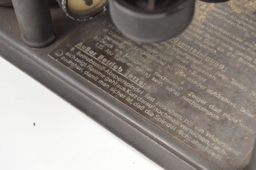 Kraftstoff-Heizkocher 1943