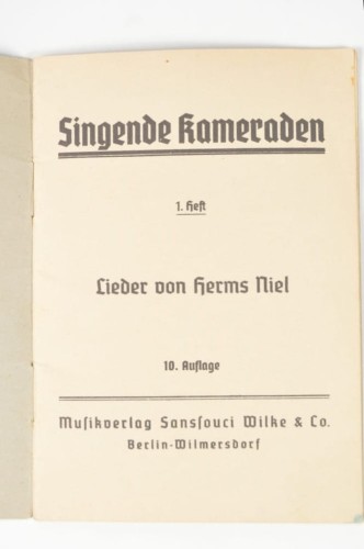 Singende kameraden