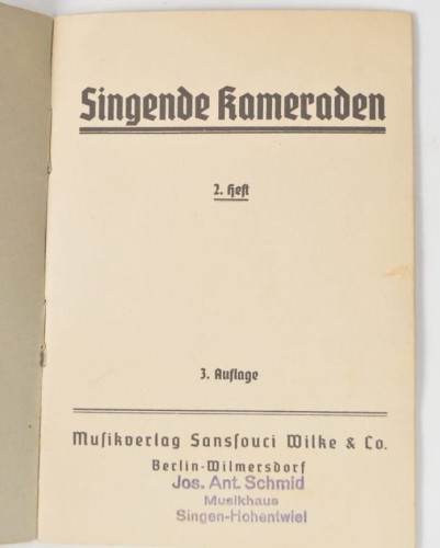 Singende kameraden