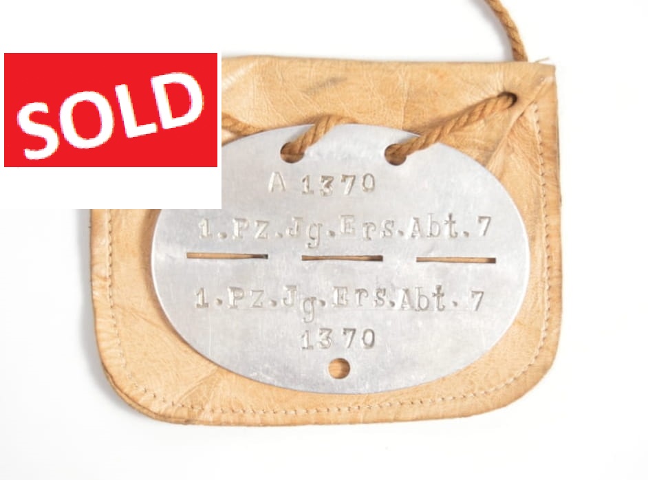 NIEŚMIERTELNIK PANZERJÄGER/ ETUI 1. Pz.Jg.Ers.Abt. 7