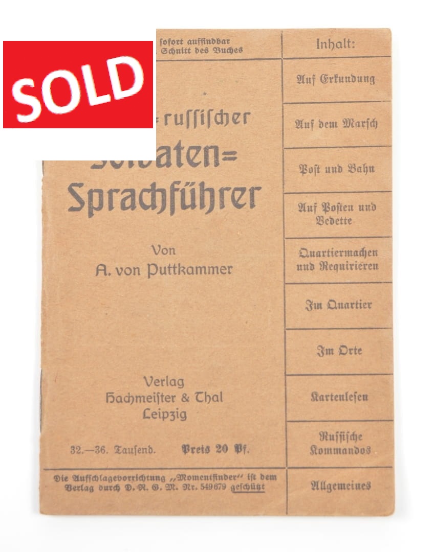 SŁOWNIK WOJSKOWY Soldaten Sprachführer