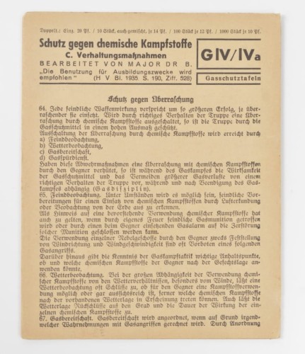 chemische kampfstoffe