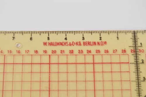 Zielgeviertafel mit Planzeiger