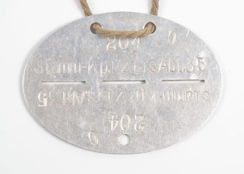 Erkennungsmarken Panzer