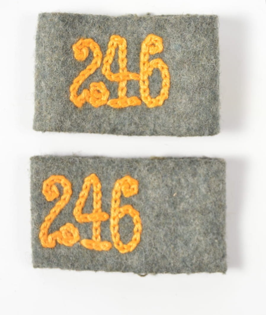 SZLUFKI/ NARAMIENNIKI 246 PUŁK KAWALERII