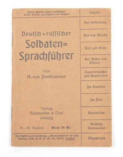 soldaten sprachführer