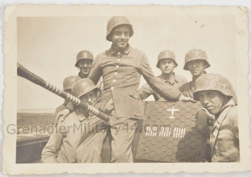 ZDJĘCIE FLAK 2 CM  ZESTRZELENIA KAMUFLAŻ