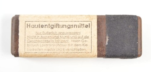 Hautentgiftungsmittel Behälter