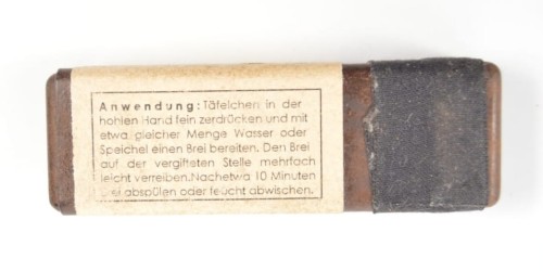 Hautentgiftungsmittel Behälter