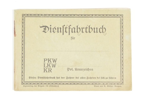 DIENSTFAHRTBUCH
