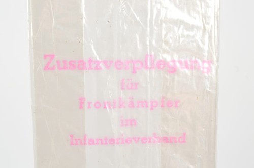 Zusatzverpflegung für Frontkämpfer im Infanterieverband