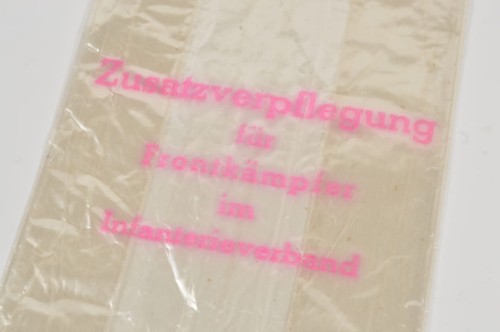 Zusatzverpflegung für Frontkämpfer im Infanterieverband